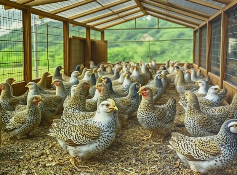 Nossa quinta de codornas